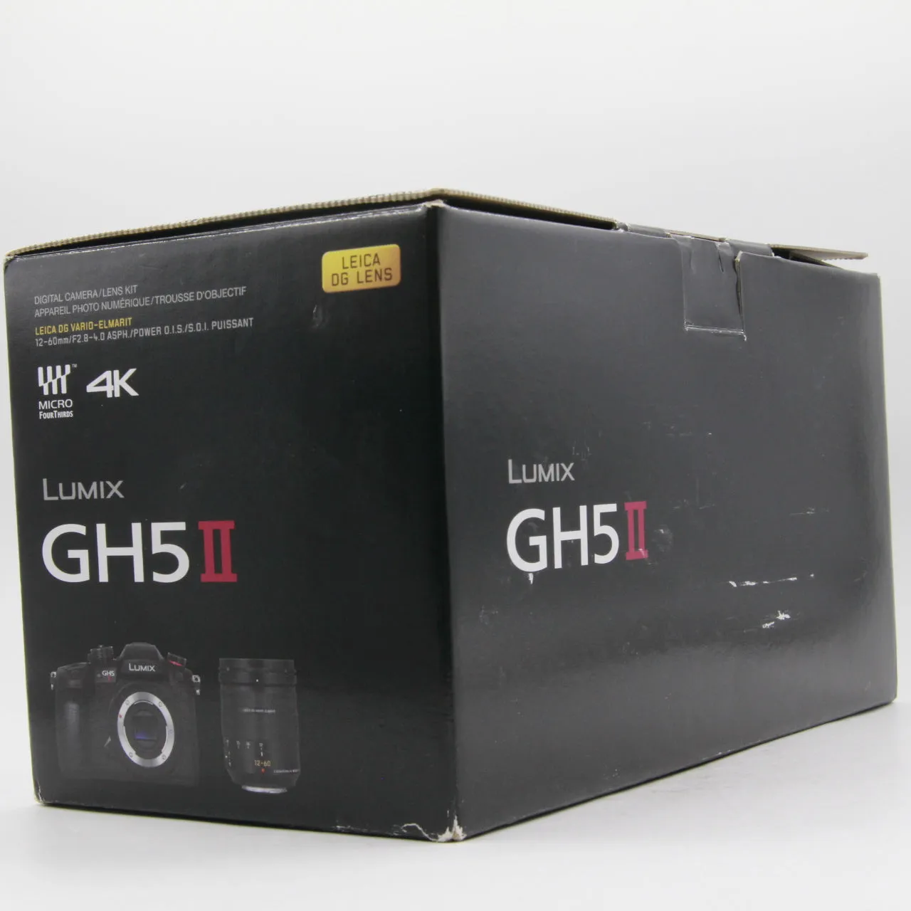 *** OPEN BOX GOOD *** Panasonic Lumix GH5M2 Mirrorless Micro Four Thirds Digital Camera with 12-60mm f/2.8-4.0 Leica Lens Kit