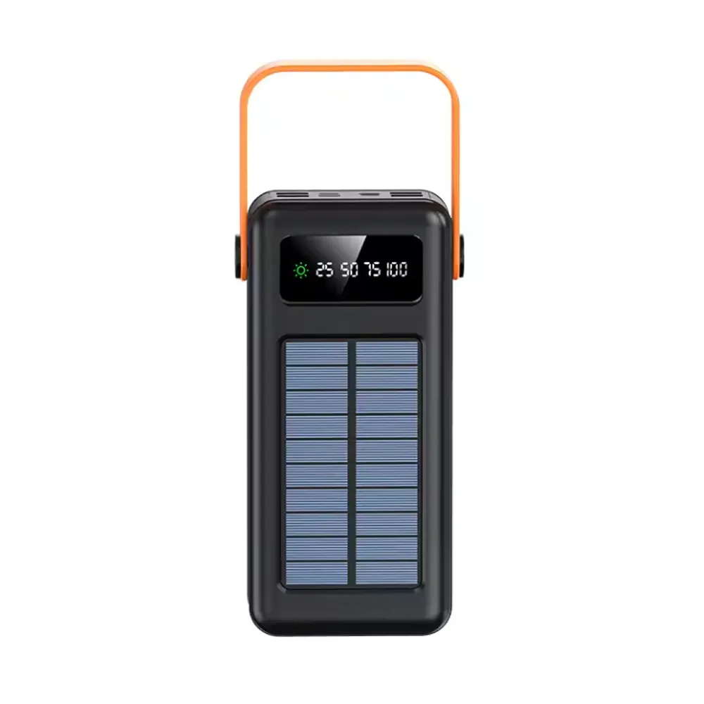 100000Mah Solar Powered High Capacity External Power Bank