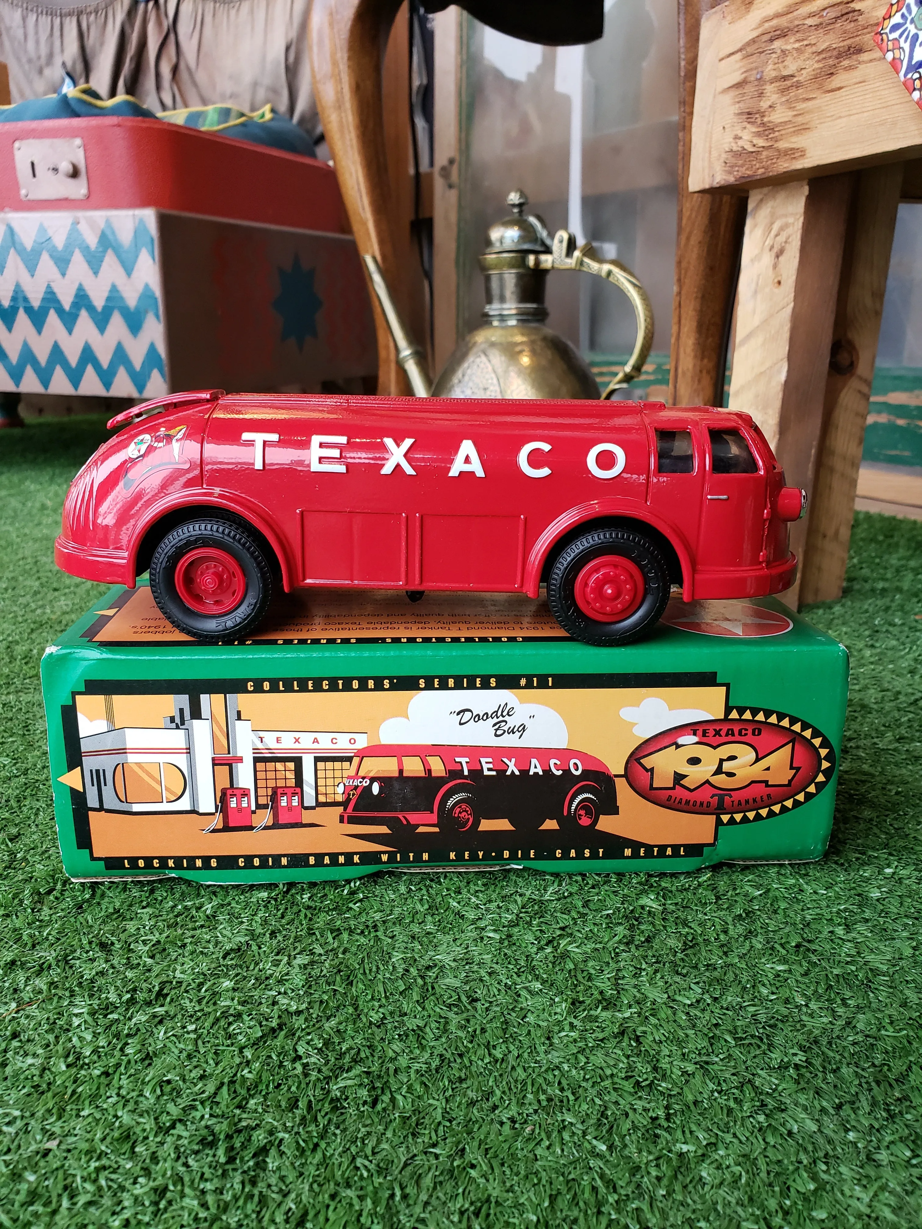 1934 Doodle Bug Texaco diecast bank