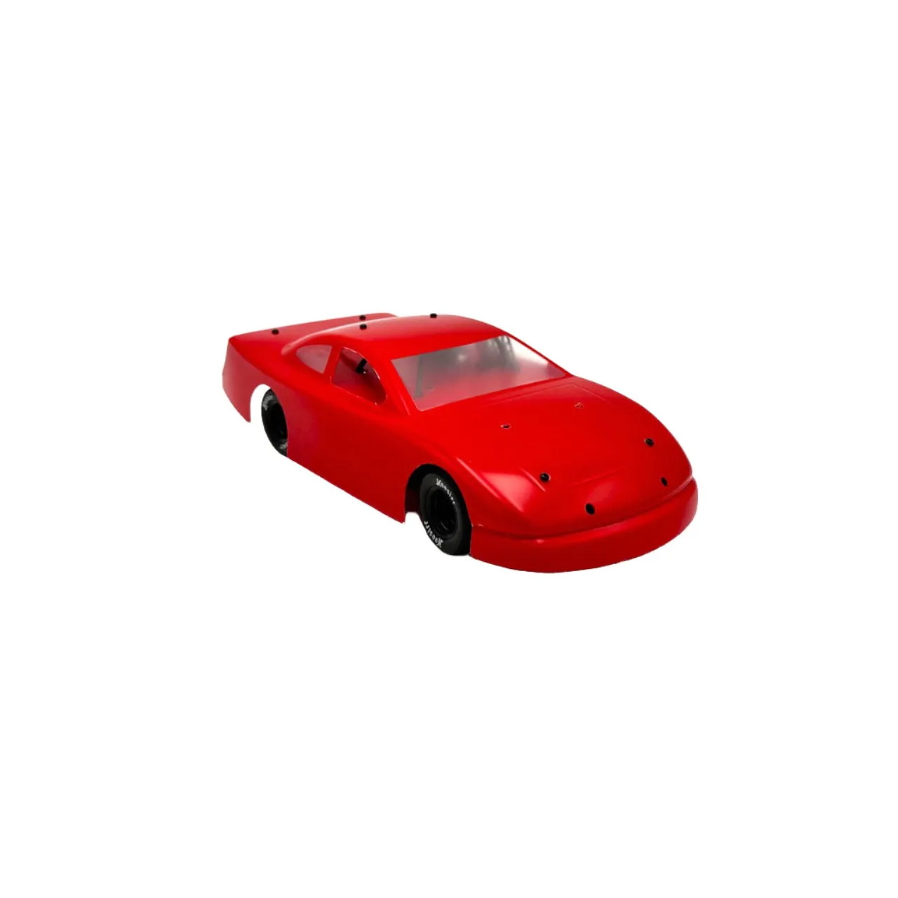 1RC Racing 1/18 Scale Asphalt Late Model Car, Red, RTR