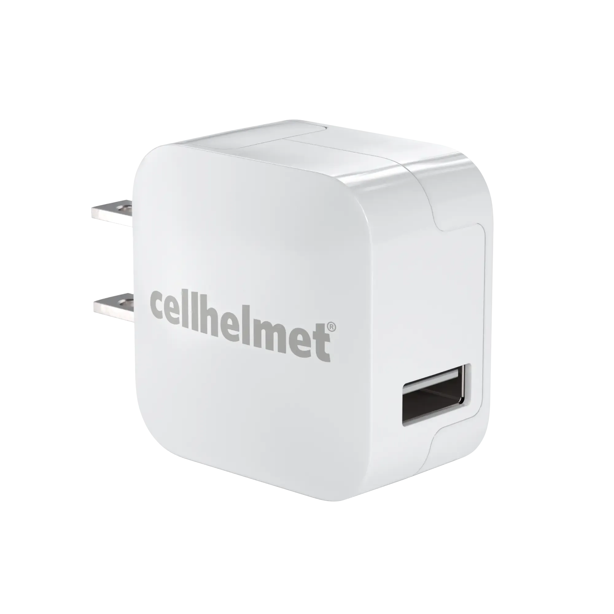 2.4A Wall Charger - Single Port - White