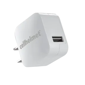 2.4A Wall Charger - Single Port - White