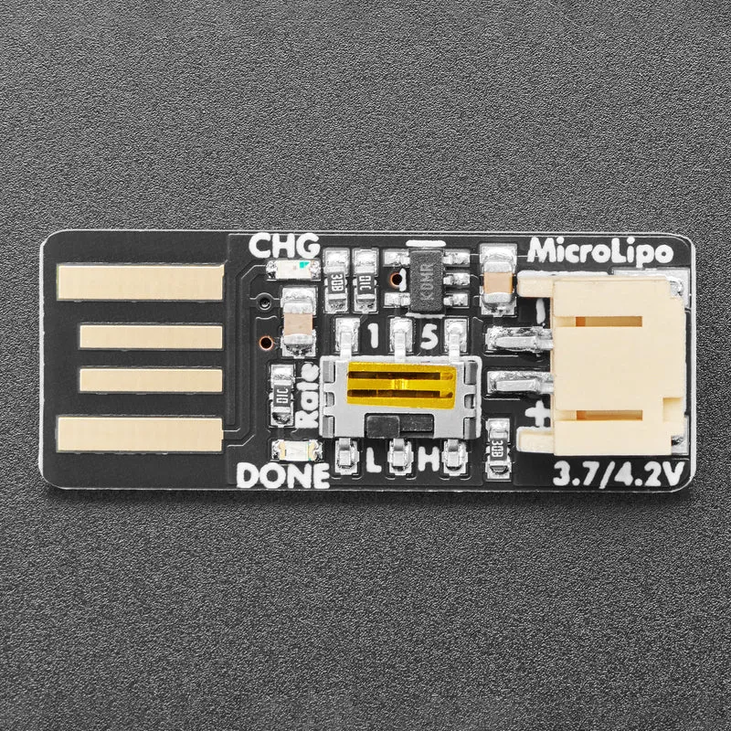 Adafruit Micro Lipo - USB LiIon/LiPoly charger - v2