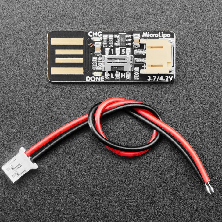 Adafruit Micro Lipo - USB LiIon/LiPoly charger - v2