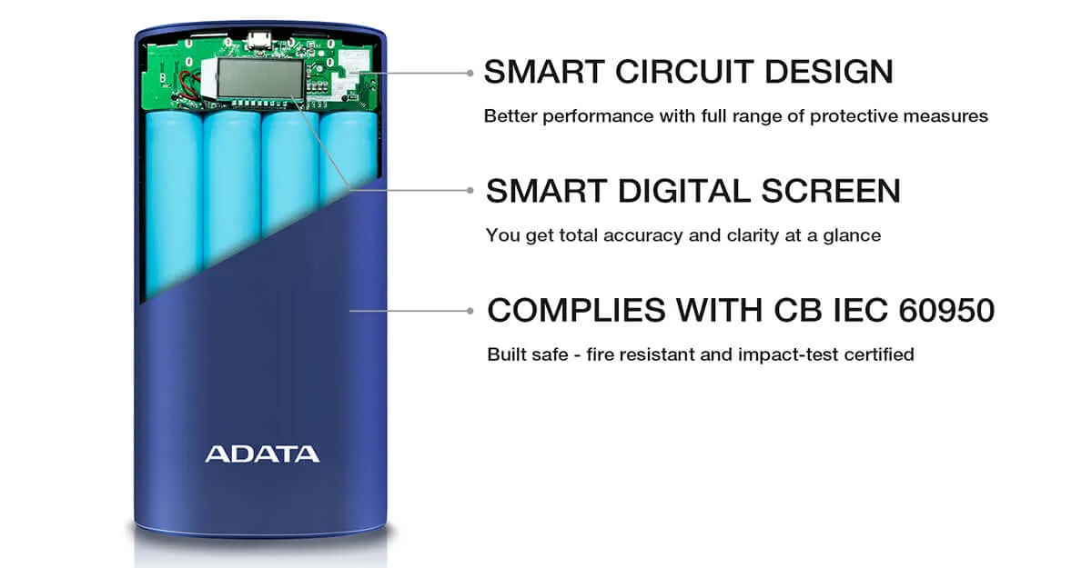 ADATA Power Bank 20000Mah