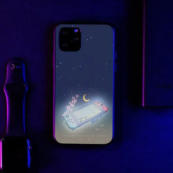 Aesthetic Switch LED Case for iPhone