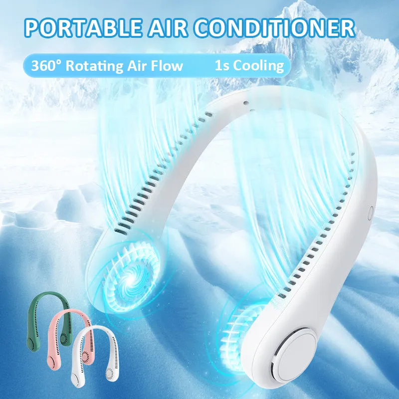 Aiitle Rechargeable Portable Neck Fan