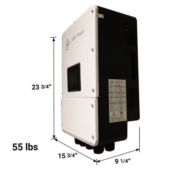 Aims Power Hybrid Inverter Charger 9.6 kW Power Output 15 kW Solar Input - PIHY9600