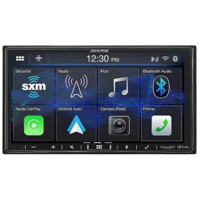 Alpine 7" Shallow Chassis Digital Multimedia Receiver with PowerStack iLX-407