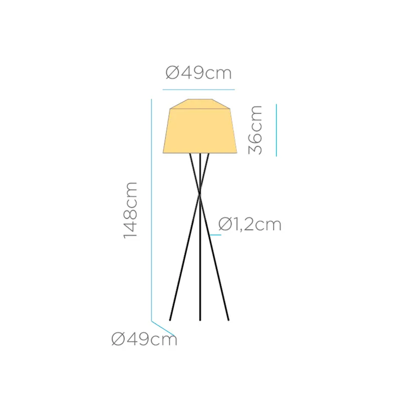 AMALFI wireless floor lamp