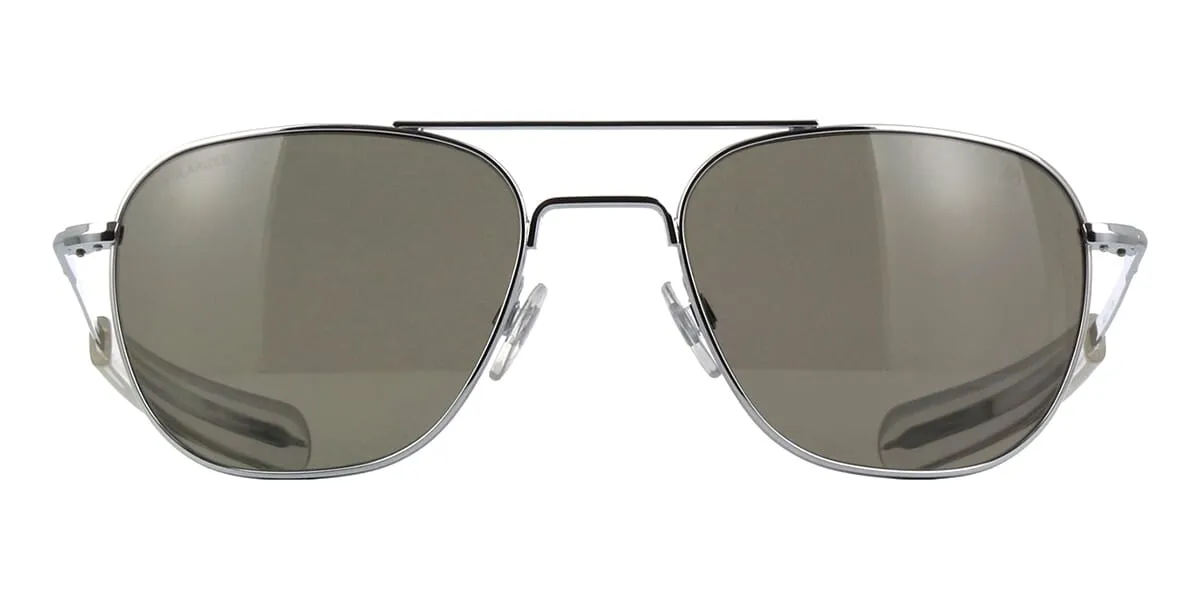 American Optical Original Pilot C2 BT CL GYG-P Silver Polarised - As Seen On Tom Cruise