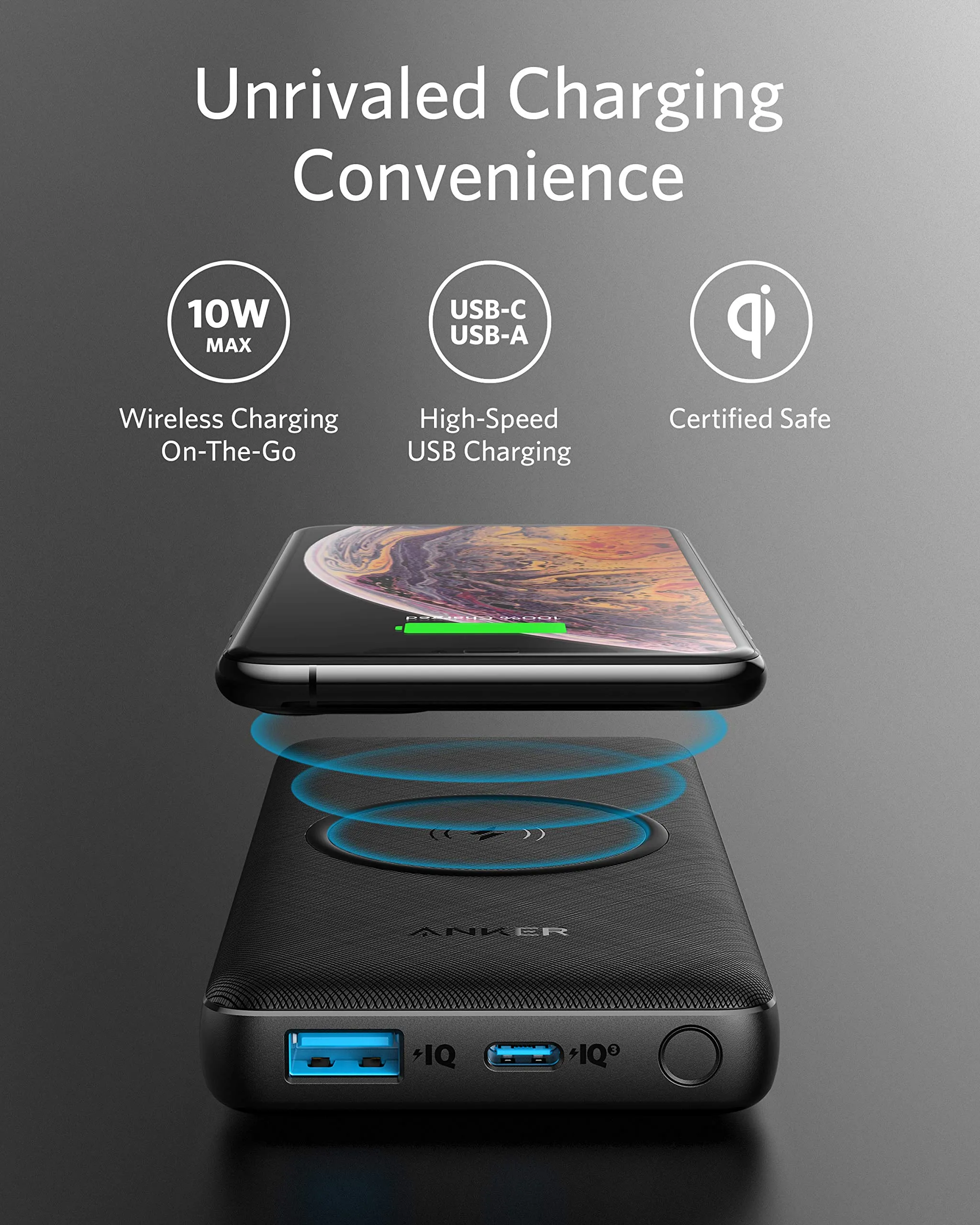 Anker PowerCore III Sense 10K Wireless Powerbank