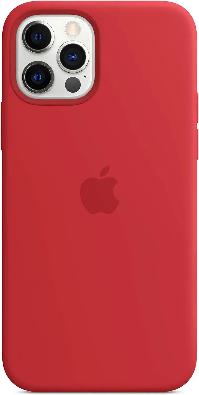 Apple Silicone Case with MagSafe for iphone 12/12 Pro 6.1" Red A2497 - MHL63ZM/A