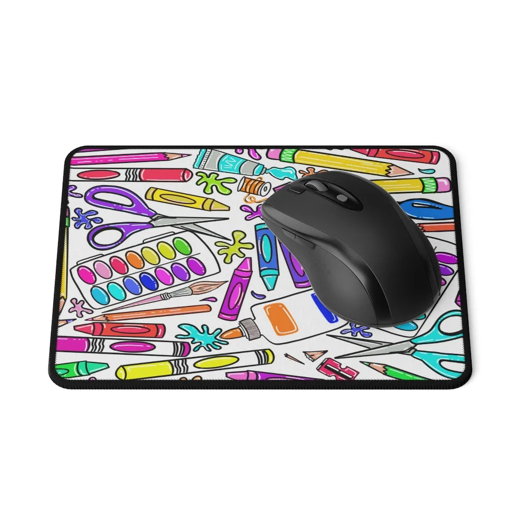 Art Supply Non-Slip Mouse Pads