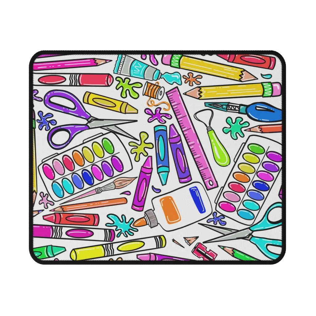 Art Supply Non-Slip Mouse Pads