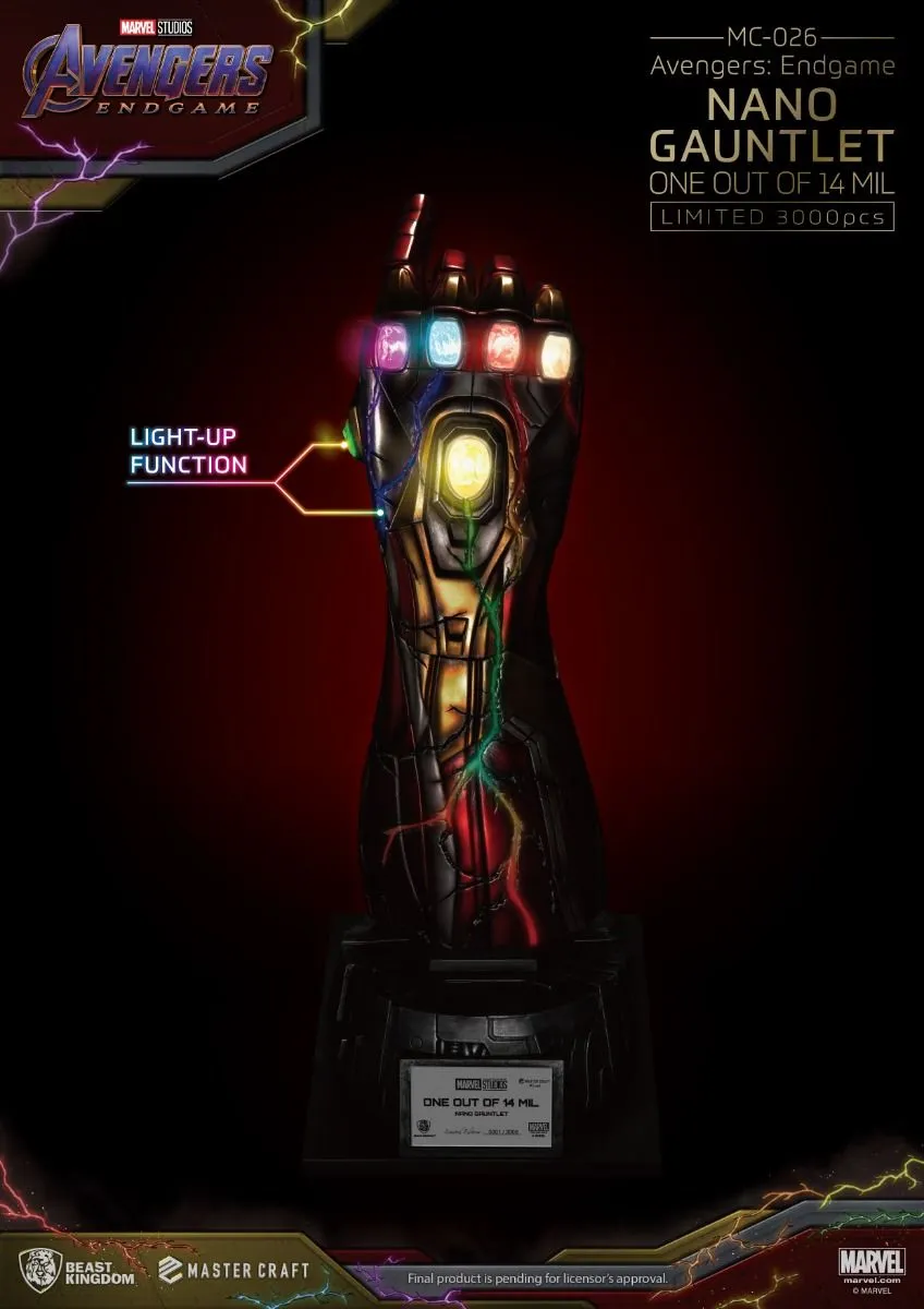 Avengers Endgame - Master Craft Nano Gauntlet