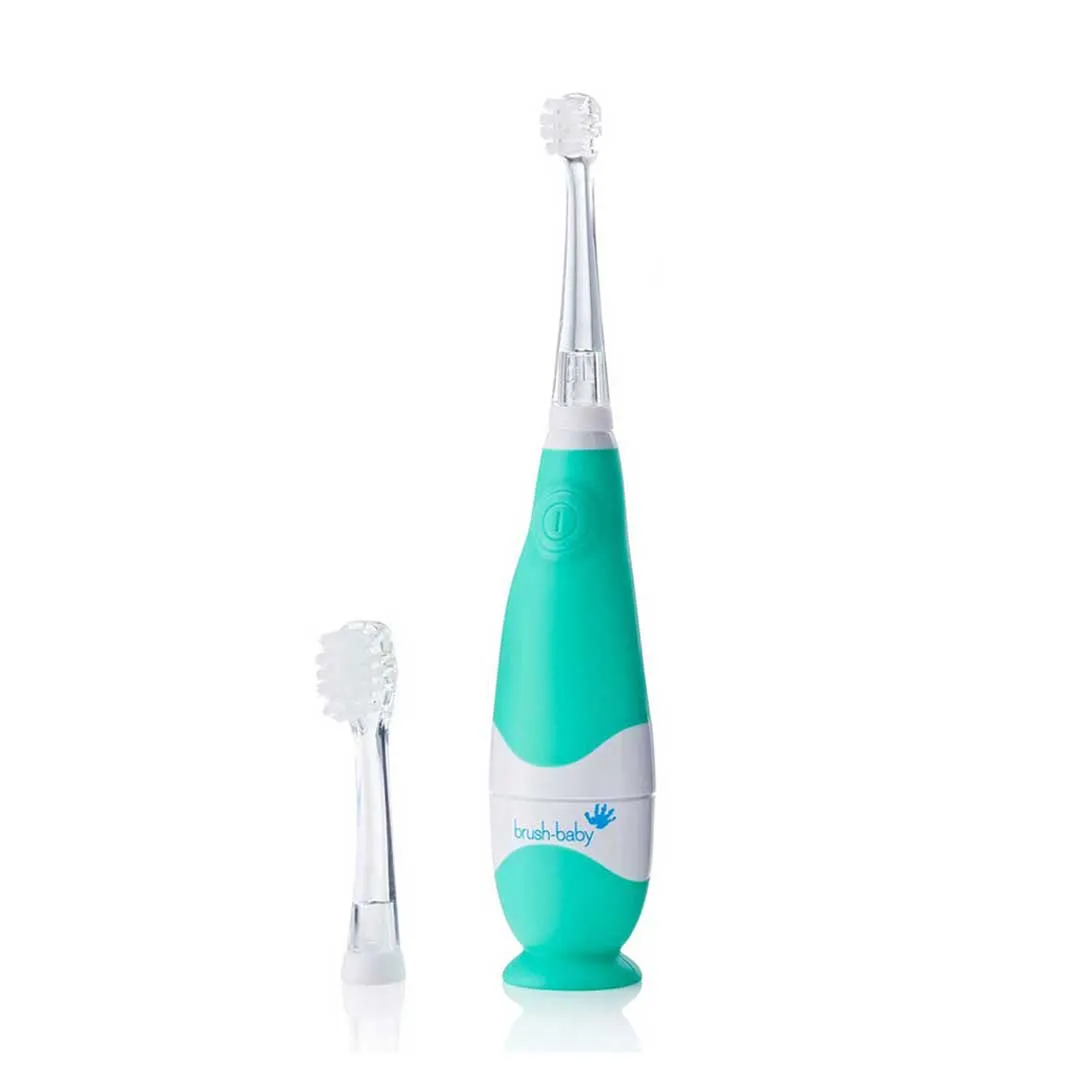 BabySonic® Teal Electric Toothbrush Gift Set