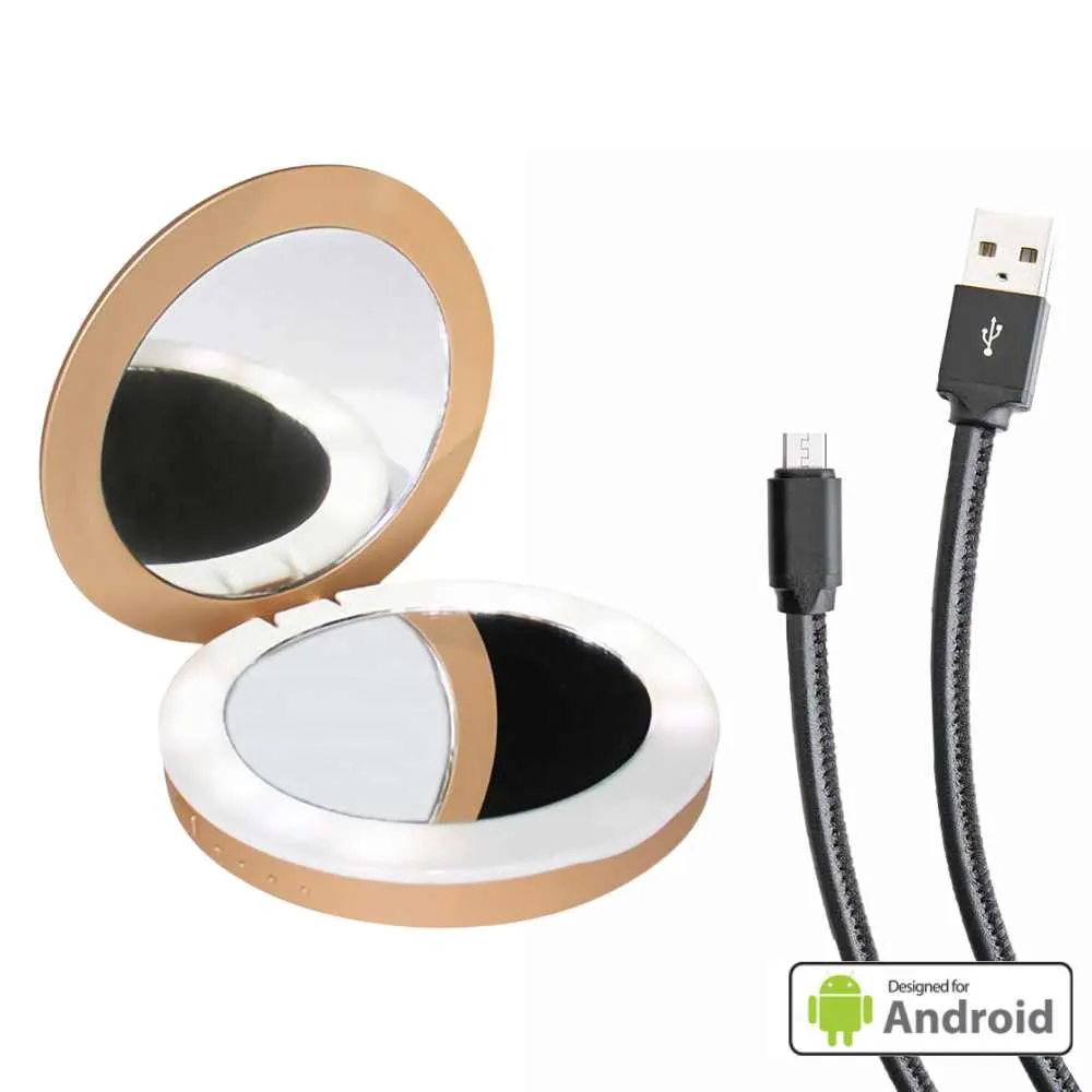 Beauty Bank & Cable Bundle - Android, 3-Ft