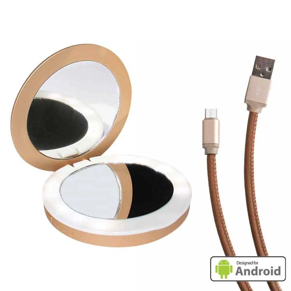 Beauty Bank & Cable Bundle - Android, 3-Ft