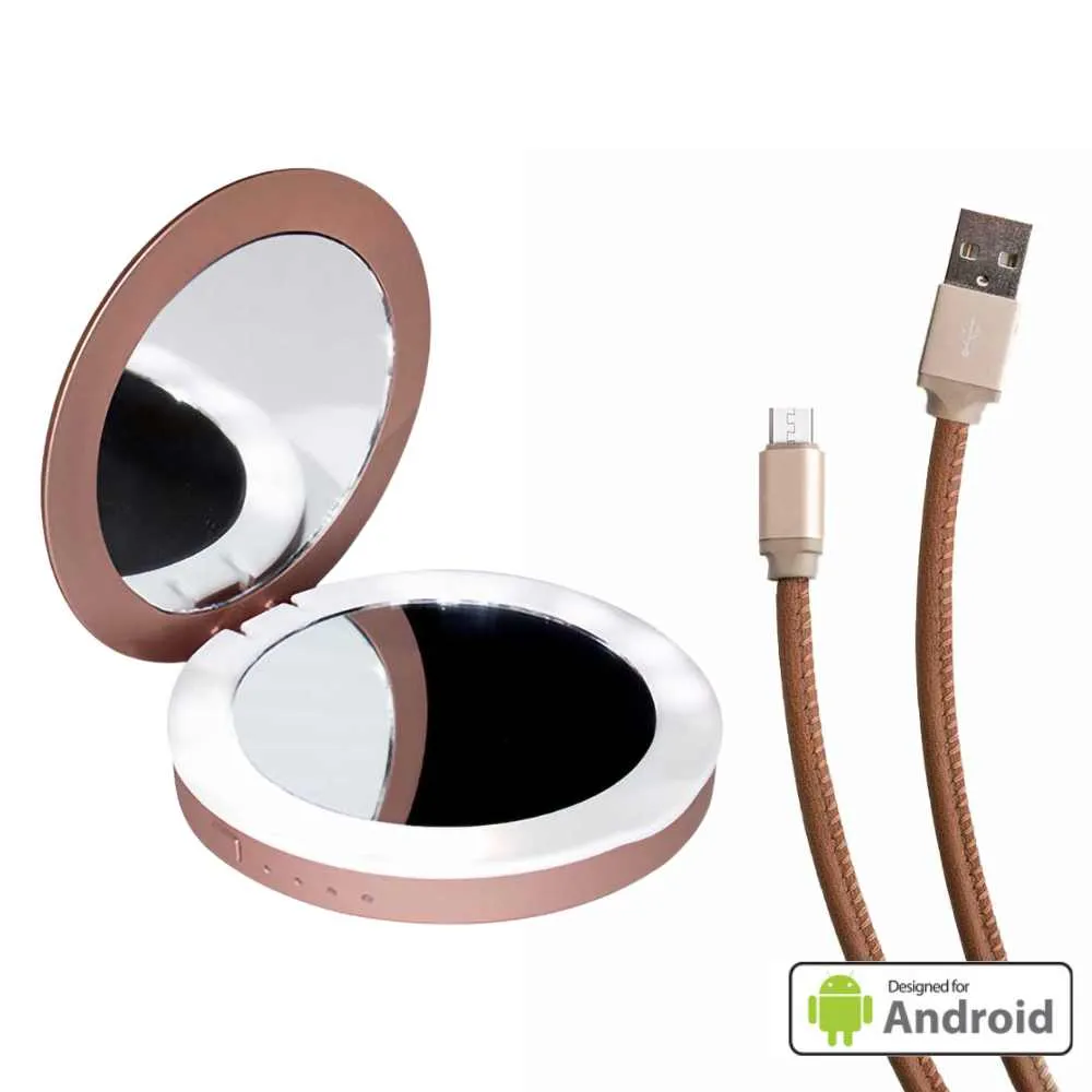 Beauty Bank & Cable Bundle - Android, 3-Ft