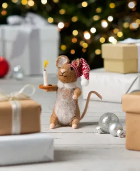 Bedtime Mouse Ornament