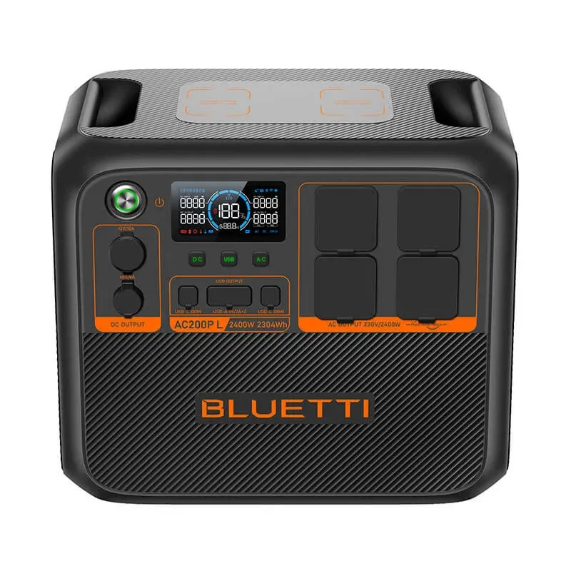 BLUETTI AC200PL Portable Power Station | 2,400W 2,304Wh