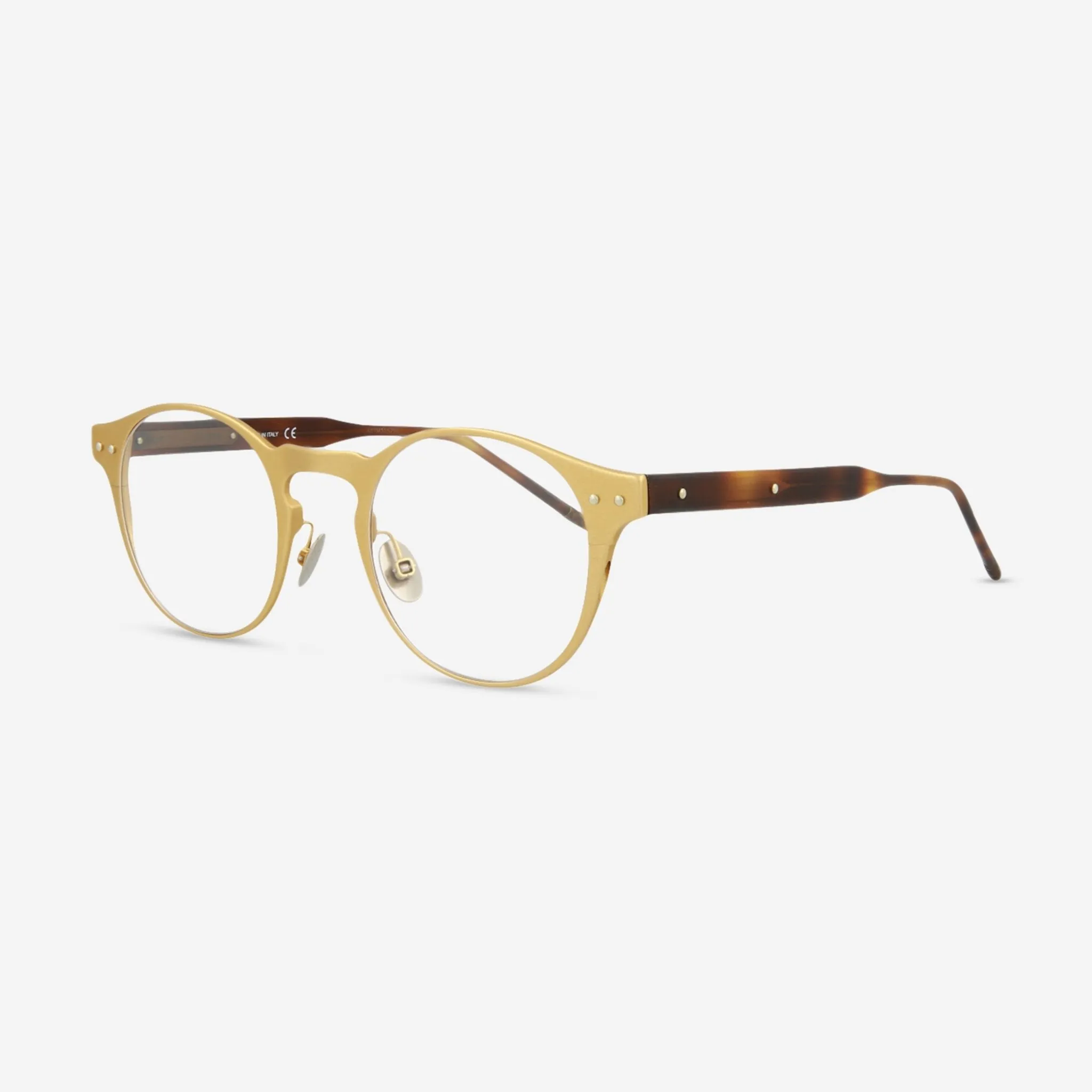 Bottega Veneta Round Alluminium Men's Optical Frames BV0180O-30002475-003