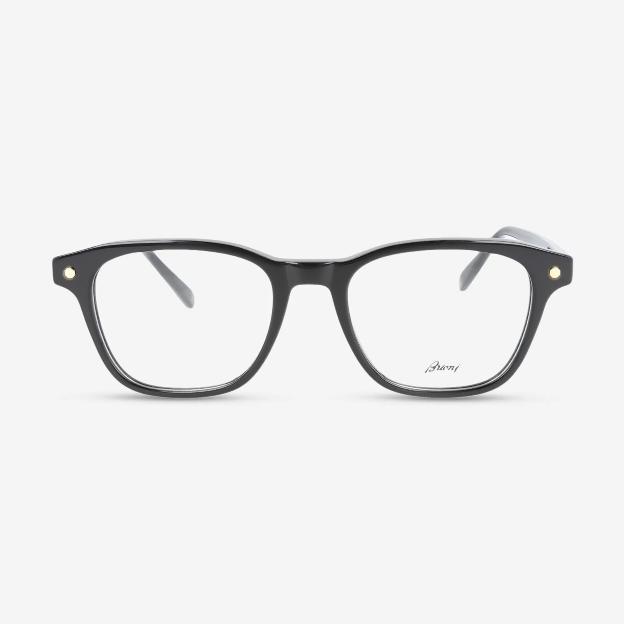 Brioni Square Acetate Men's Optical Frames BR0087O-30010639-001-00018-NS