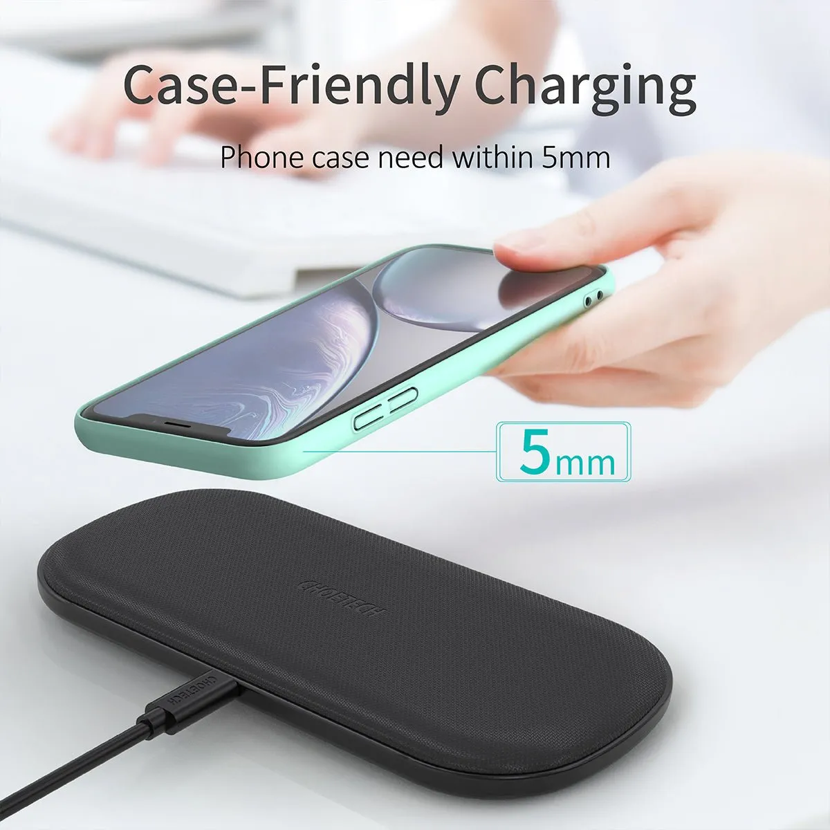 Choetech Dual Wireless Charger - T535-S