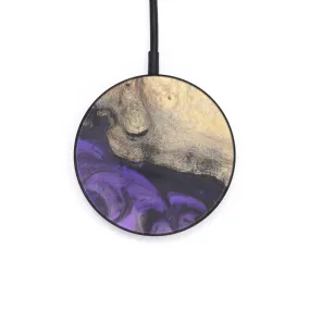 Circle Wood Resin Wireless Charger - Didani (Purple, 608527)