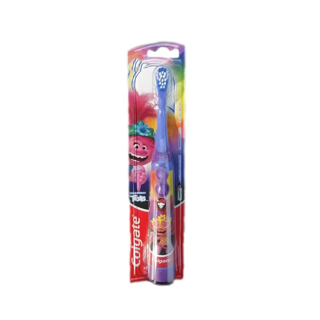 Colgate Kids Electric Battery Powered Toothbrush - Trolls