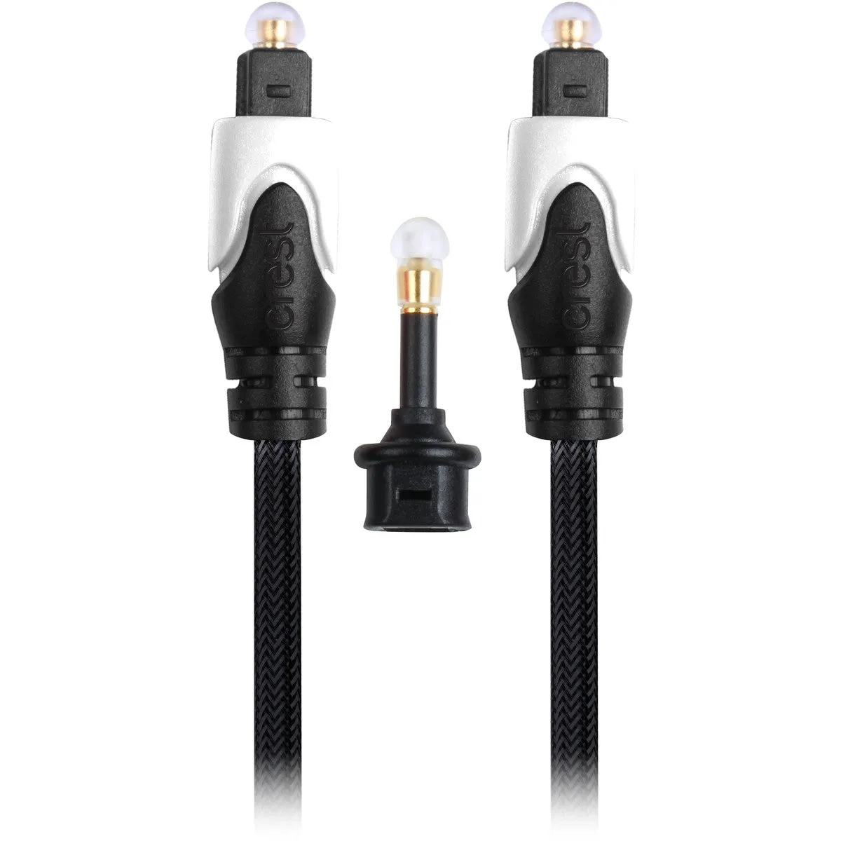 Crest Digital Optical Cable 1m - Black