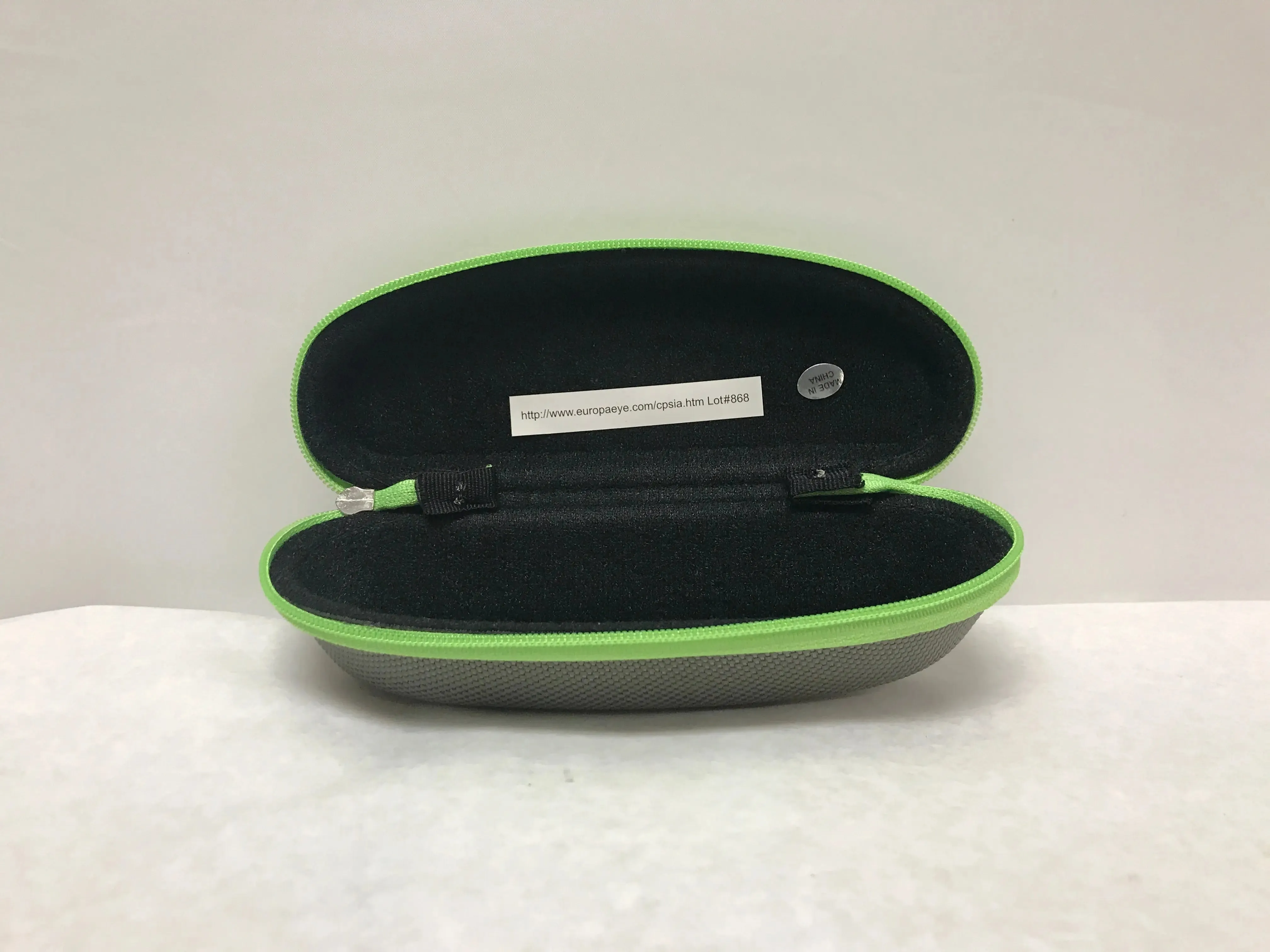 DB 4K Gray and Green Eyeglasses Hard Case | KMOPT-86