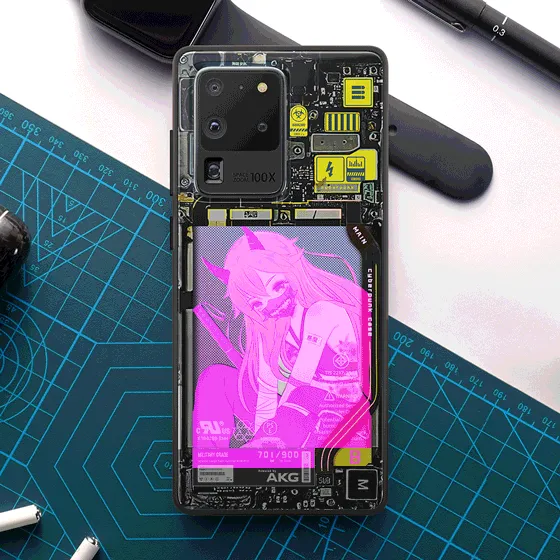 Demon Girl Industrial LED Case for Samsung