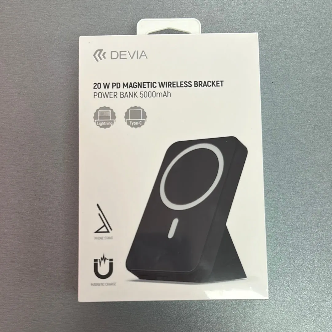 Devia 20W PD 5000mAh Magnetic Wireless MagSafe Charger