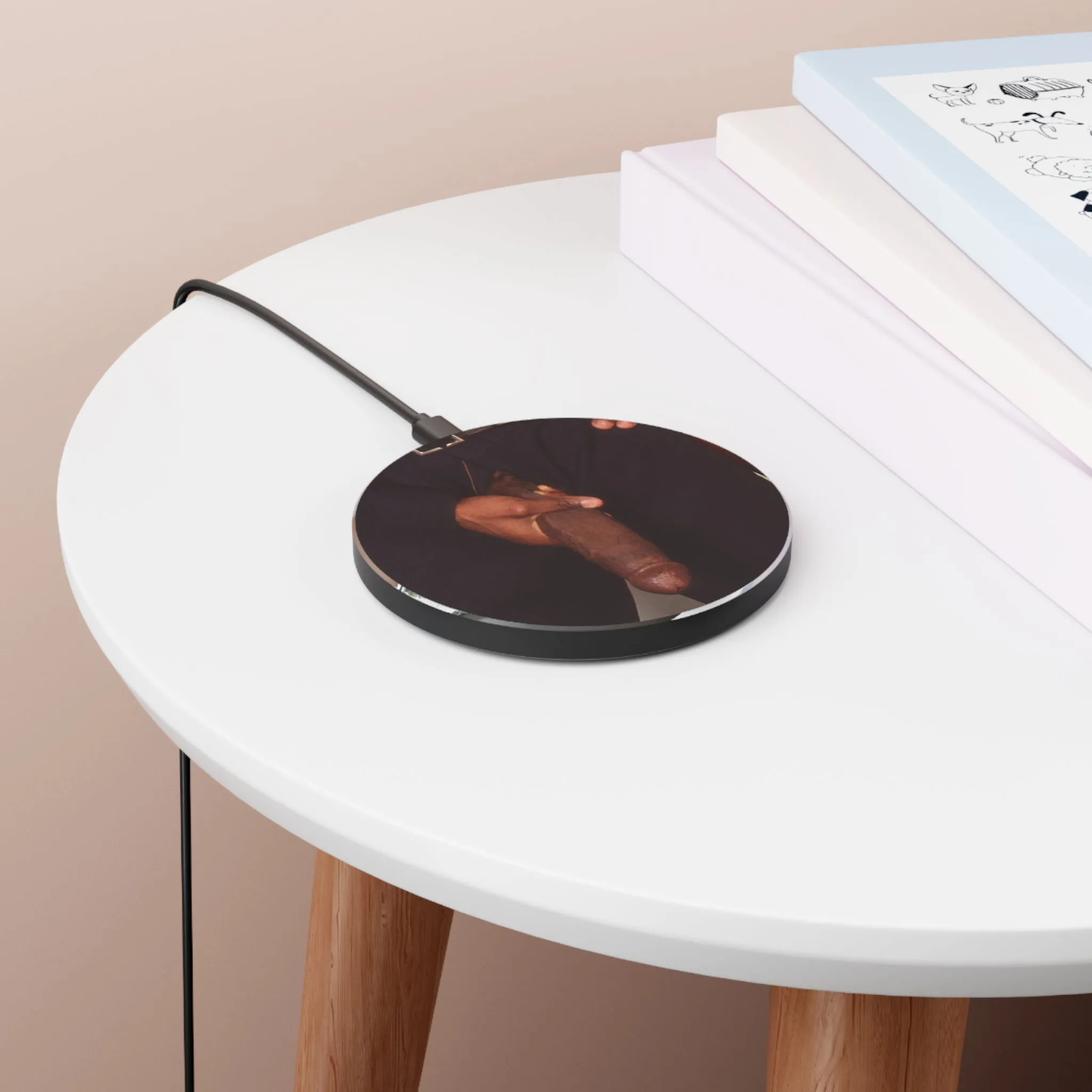 DICK OFFICER Wireless Charger by CHUCK X CULTUREEDIT