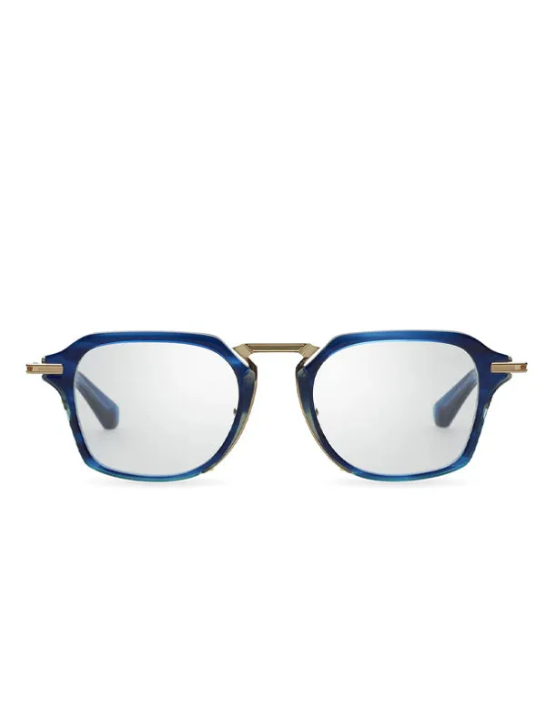 DITA AEGEUS Optical in Blue Swirl-Gold-Black Palladium Color