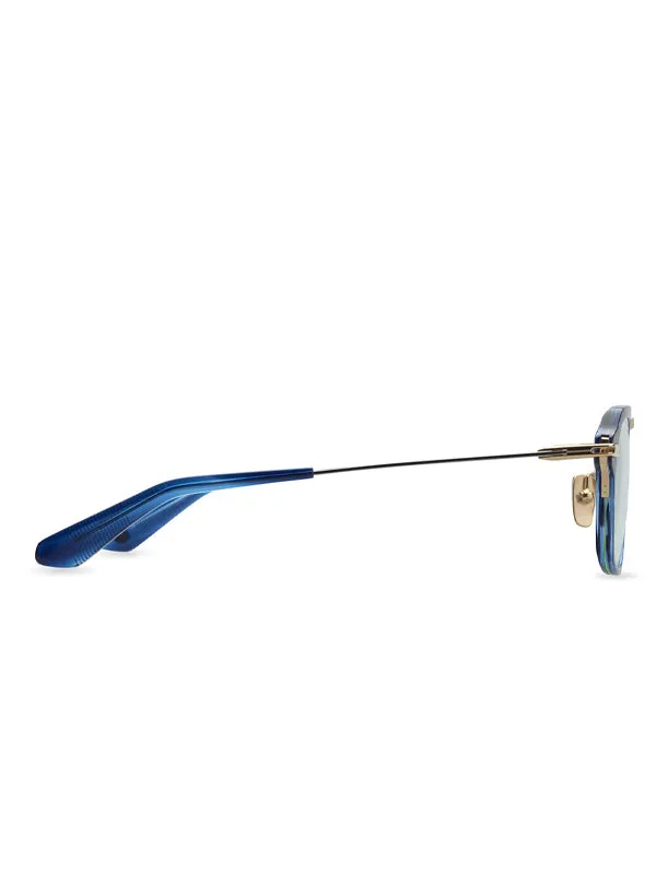 DITA AEGEUS Optical in Blue Swirl-Gold-Black Palladium Color