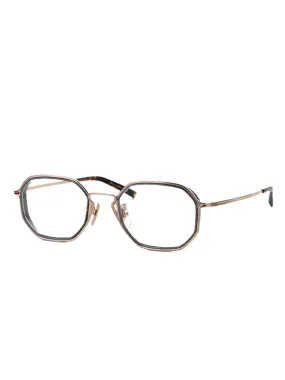 DITA HALIOD TWO Optical in White Gold-Brushed Dark Gun Color