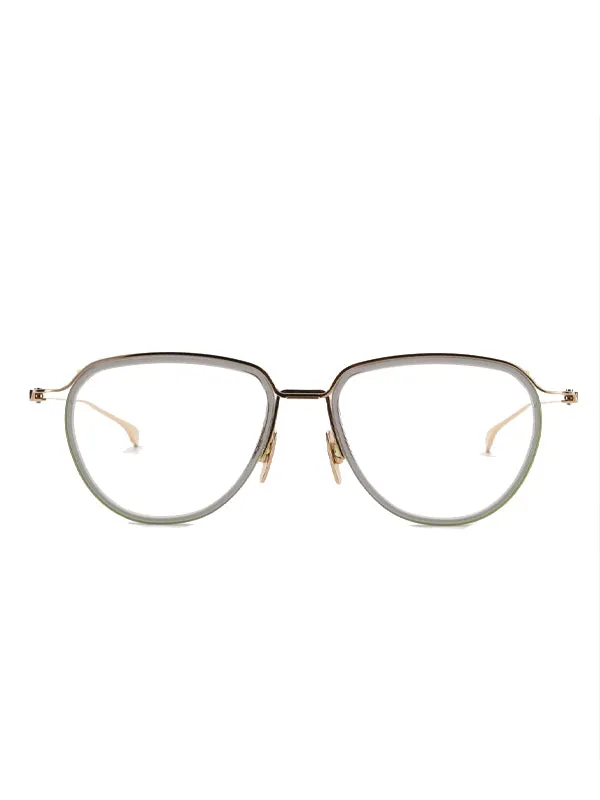 DITA SCHEMA THREE Optical in White Gold-Grey Color (Special Edition)