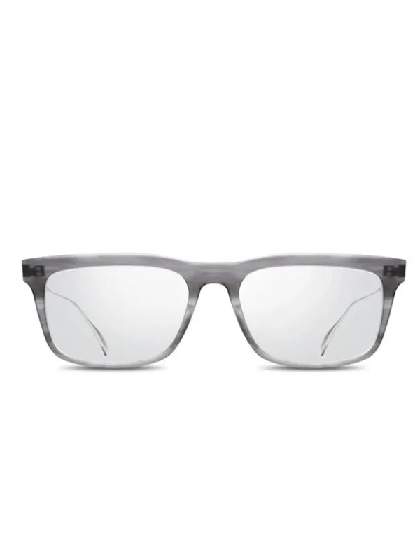 DITA STAKLO Optical in Matte Crystal Grey Swirl-Antique Silver Color