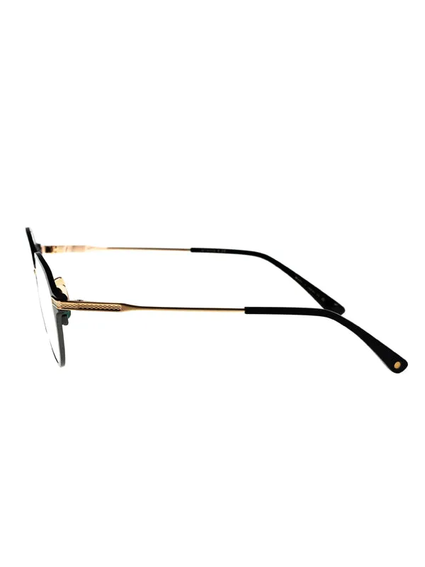 DITA UNION-FOUR Optical in Black Iron-Antique White Gold Color