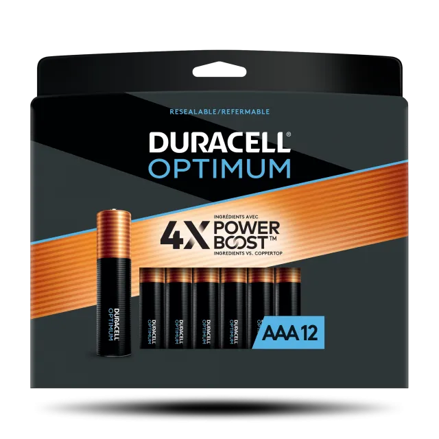 Duracell Optimum AAA Batteries