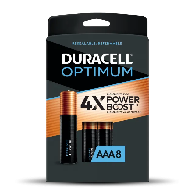 Duracell Optimum AAA Batteries