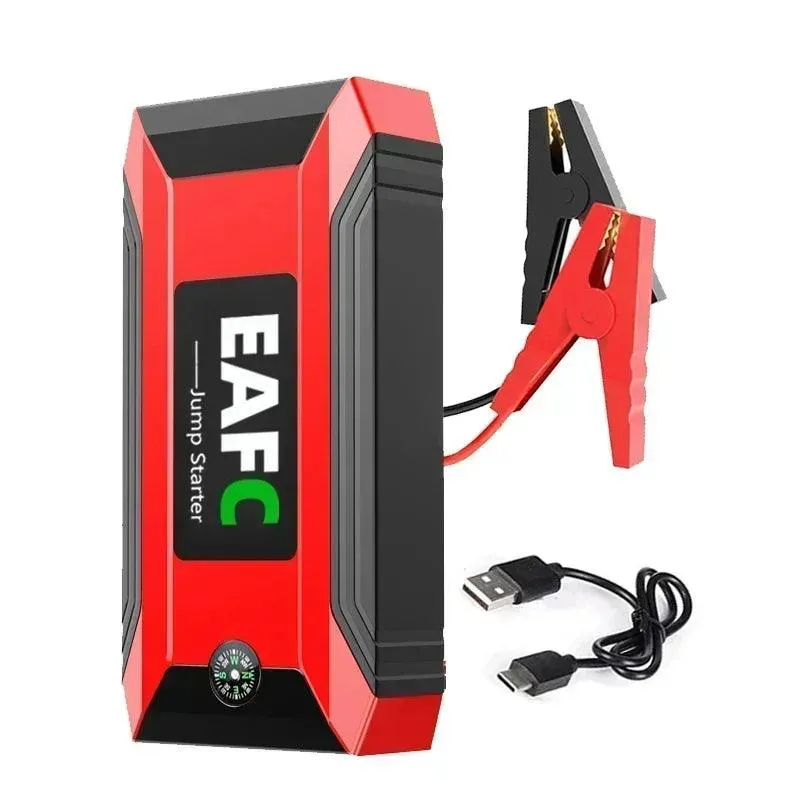 EAFC 12V Portable Car Jump Starter & Power Bank with Emergency Lighting