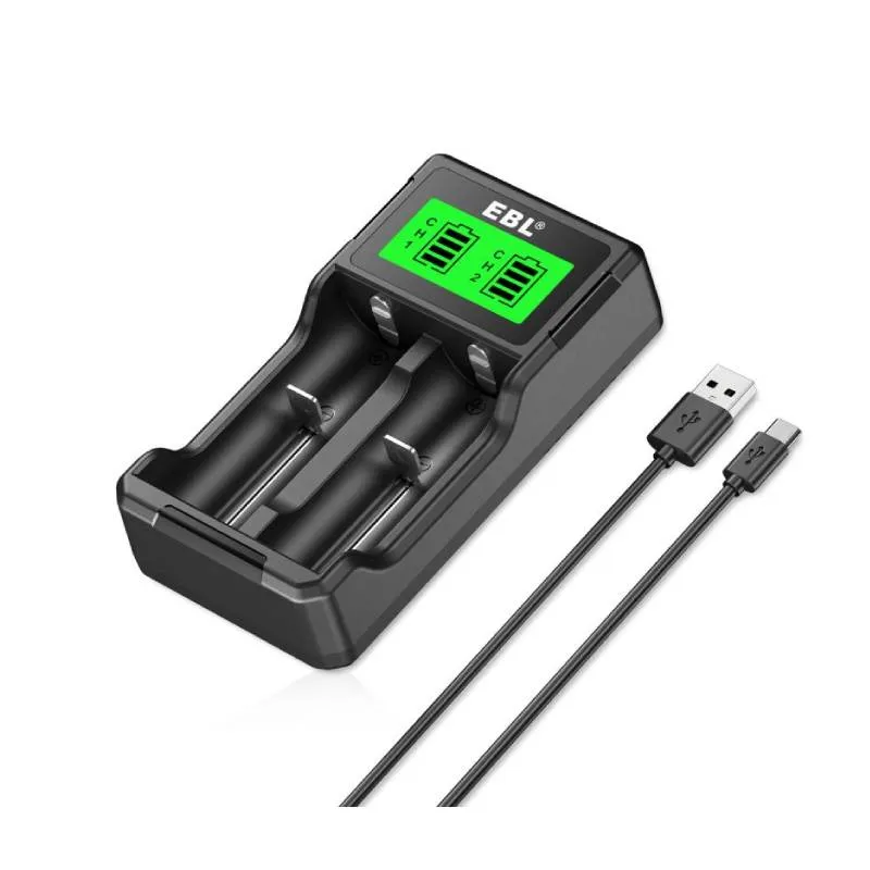 EBL SW-3K Universal 18650 Battery Charger for 3.7V Li-ion/Ni-MH Ni-CD Batteries