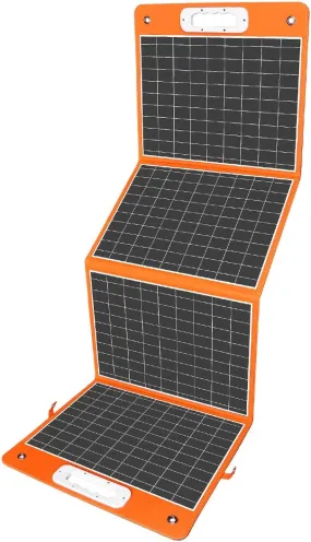 FF Flashfish 18V/100W Foldable Solar Panel for Phones, Tablets On Camping Fishing Van RV Road Trip