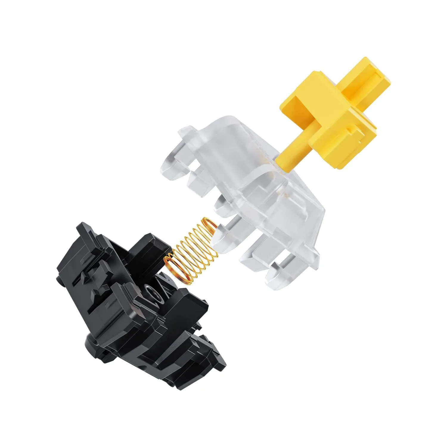 Gateron KS-15 Yellow Optical Switches, 70 Pcs