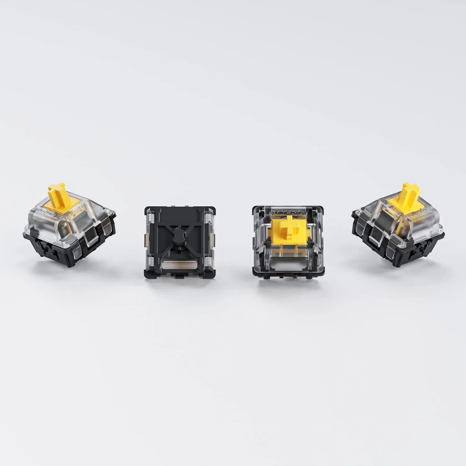 Gateron KS-15 Yellow Optical Switches, 70 Pcs