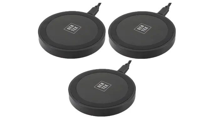 GenTek Wireless Charging Pad for Smartphones (1 to 4 Packs) - Ships Same/Next Day!